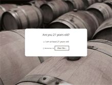 Tablet Screenshot of delgadofamilyvineyard.com
